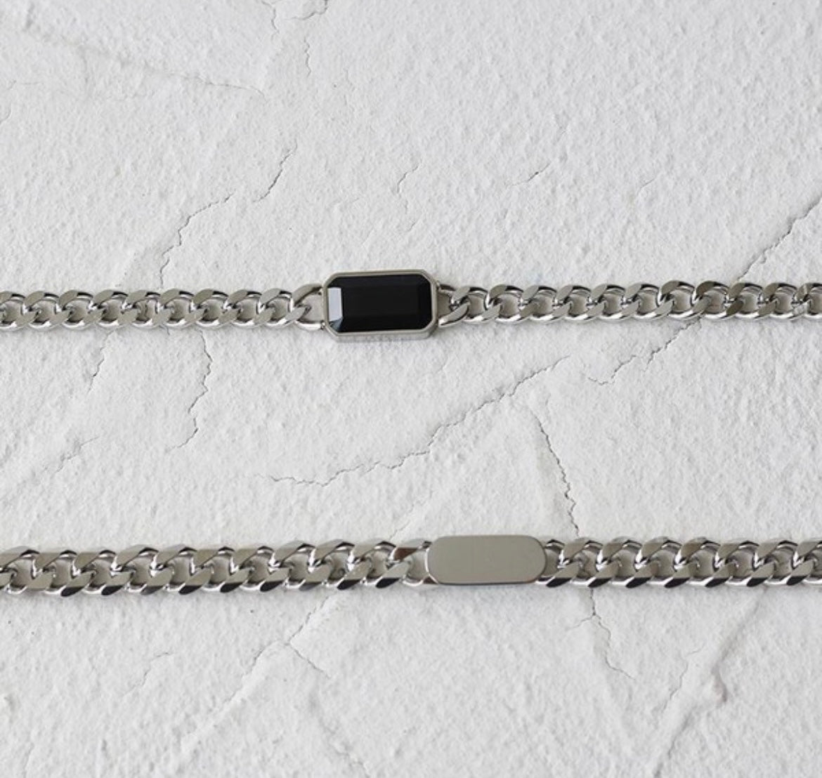 Black Gemstone Necklace