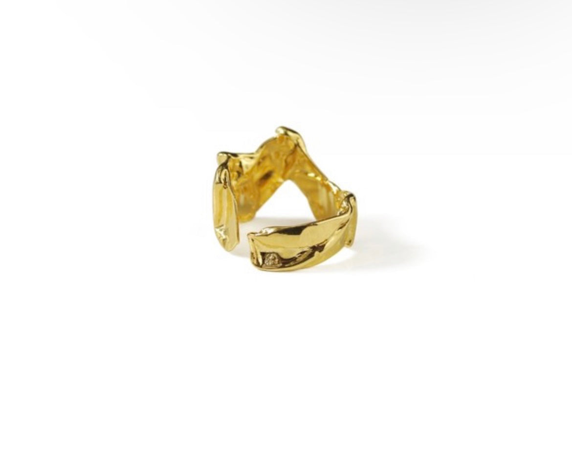 Antique Irregular Ring