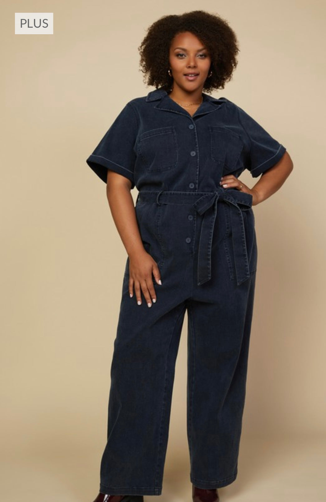 Kendall washed utility jumpsuit
