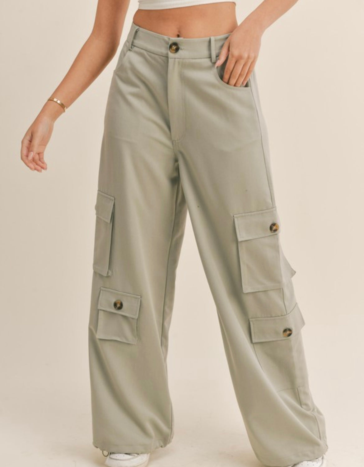 Cargo adjustable pants