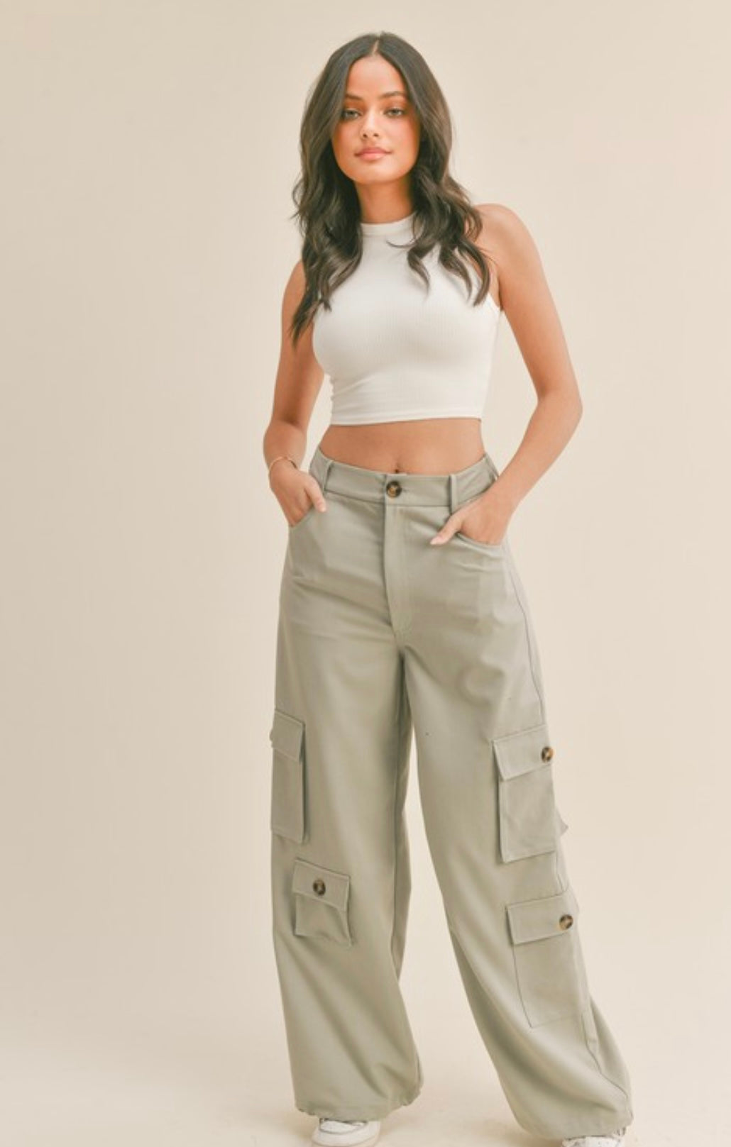 Cargo adjustable pants