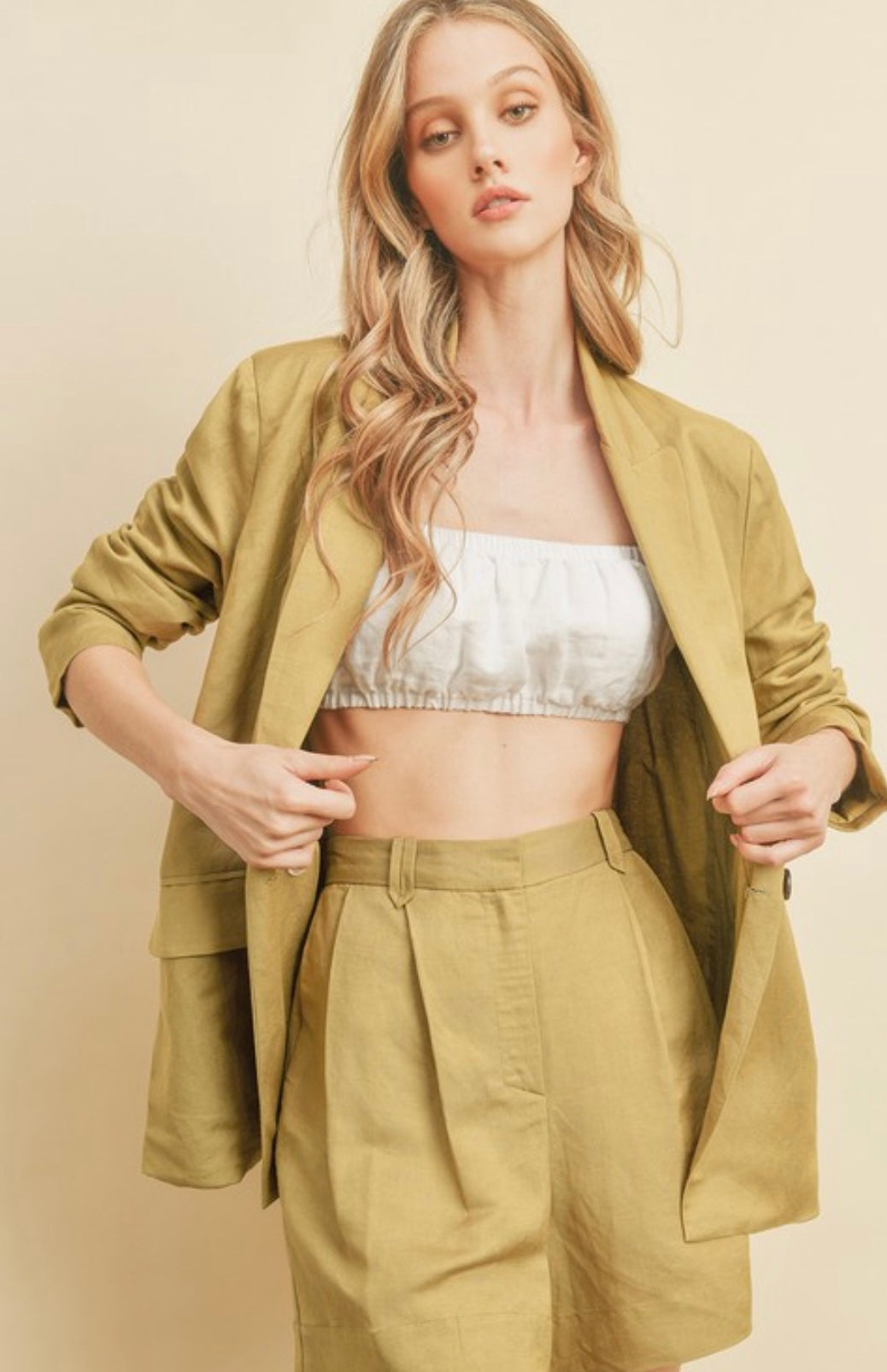 Leisure trouser shorts