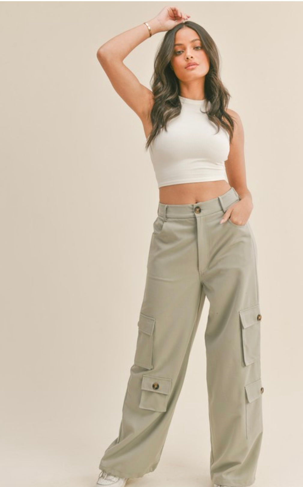 Cargo adjustable pants