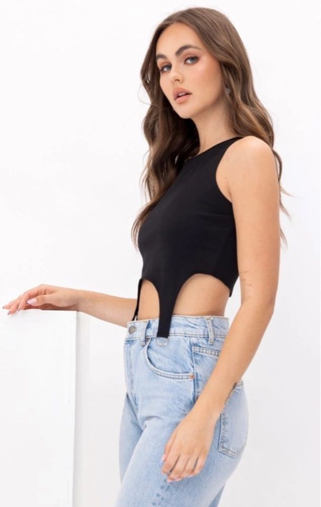 ribbed garter top