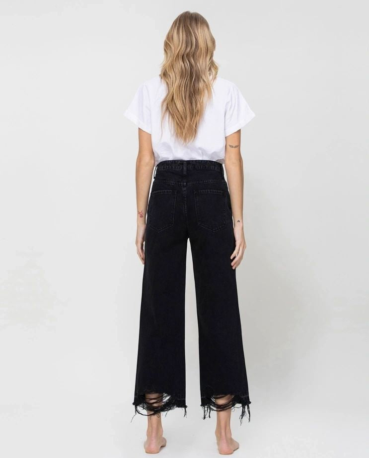 super high rise wide leg
