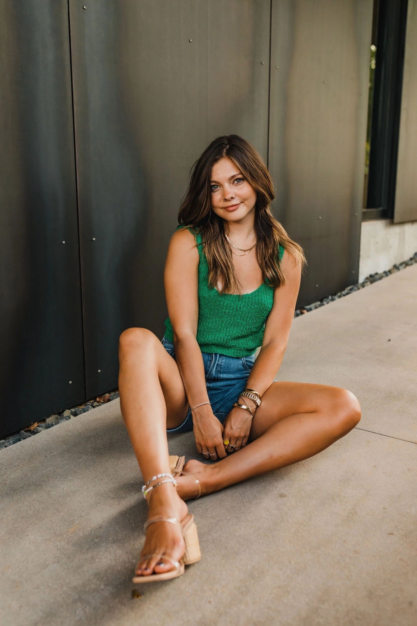 Esme knitted tank top