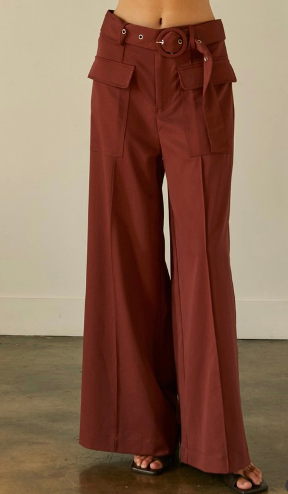 Maya wide leg trouser | set