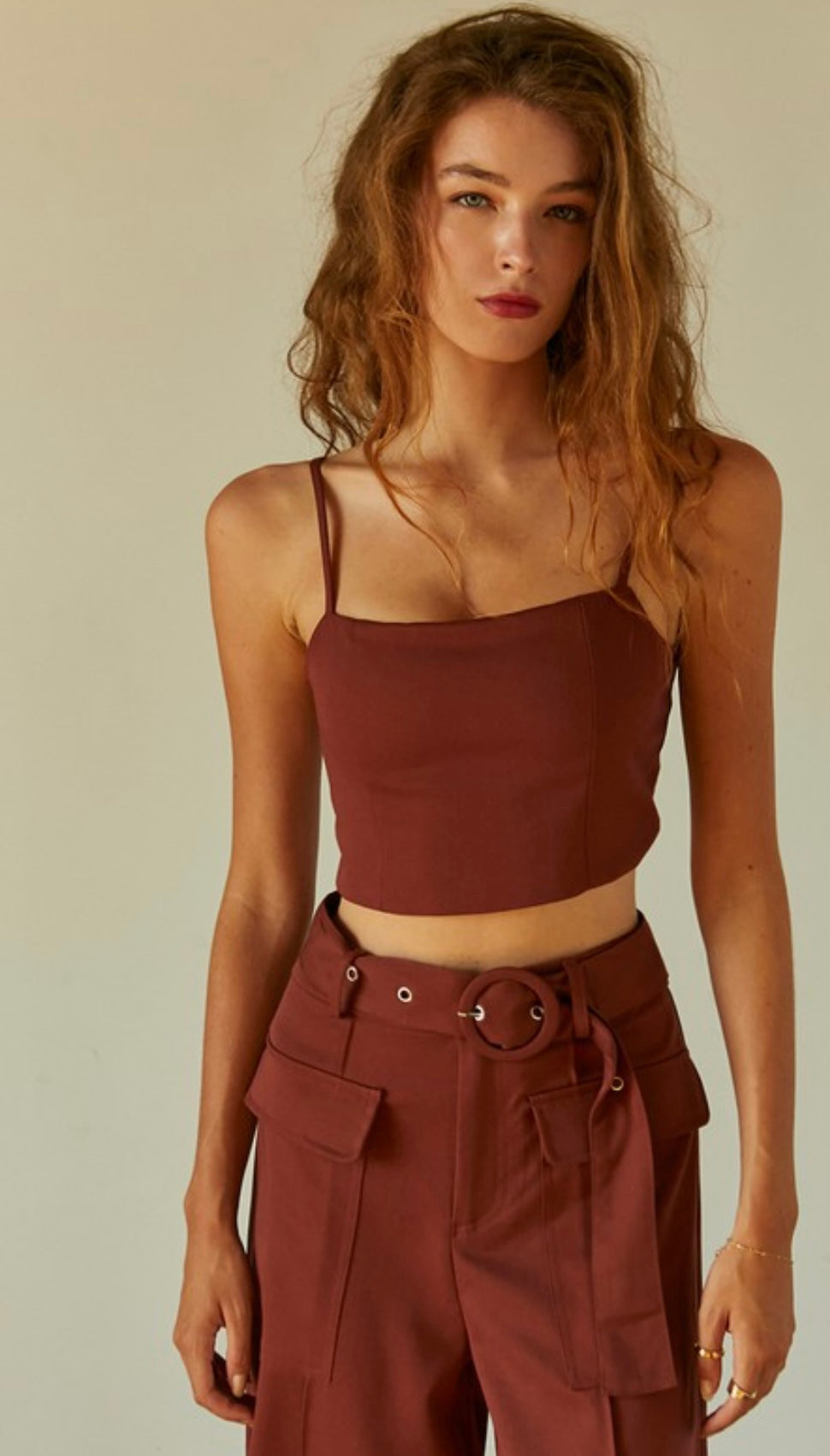 Maya wide leg trouser | set
