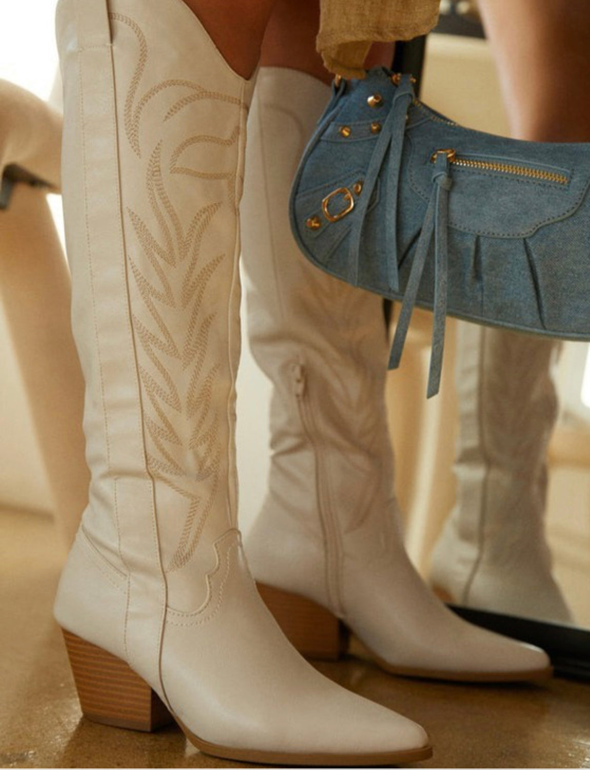 Missouri stone cowgirl boots