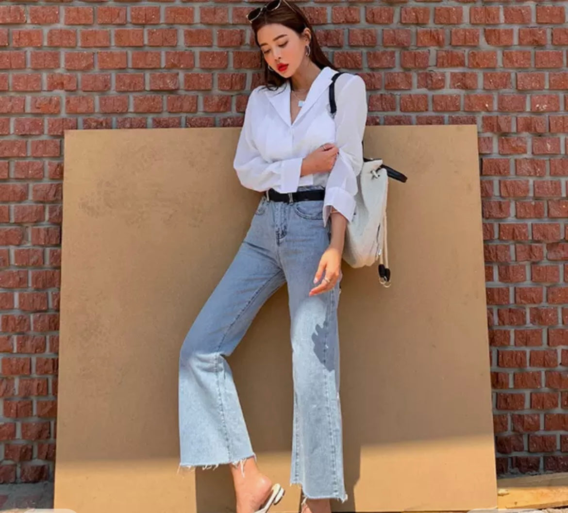 Capri Flare Denim