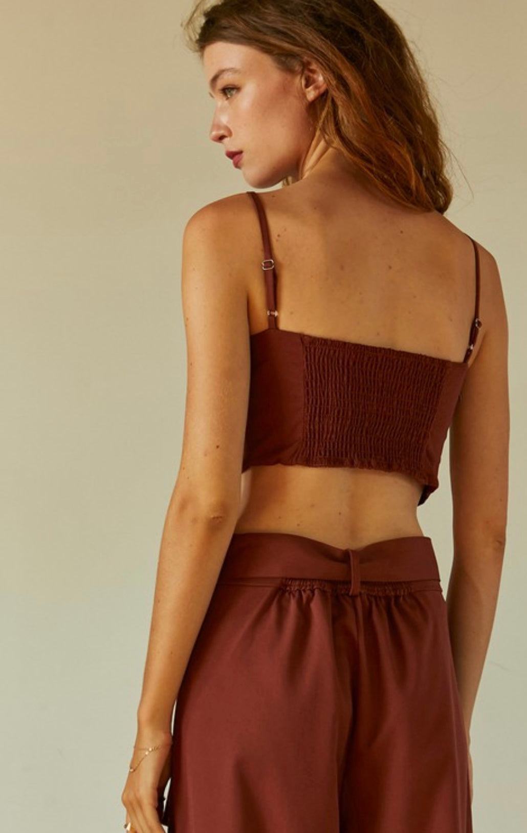 Maya wide leg trouser | set
