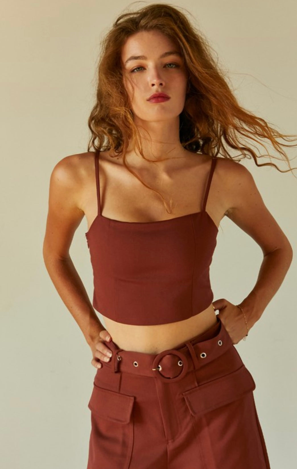 Maya wide leg trouser | set