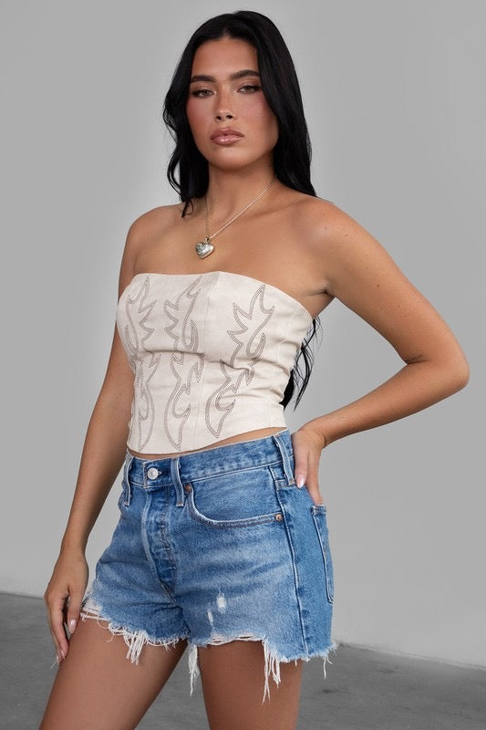 Western corset top