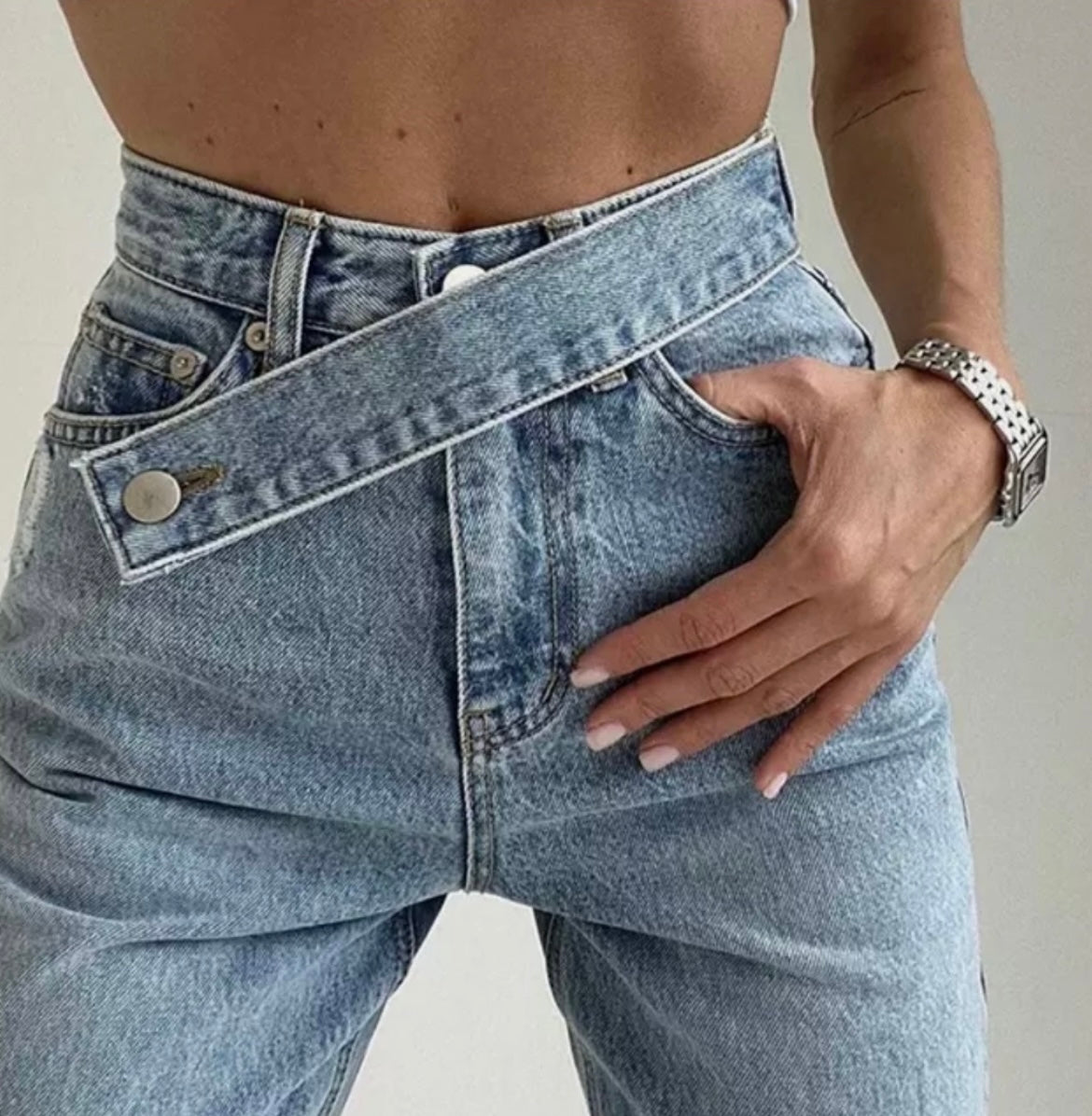 Strapped to the Hip Boyfriend Denim