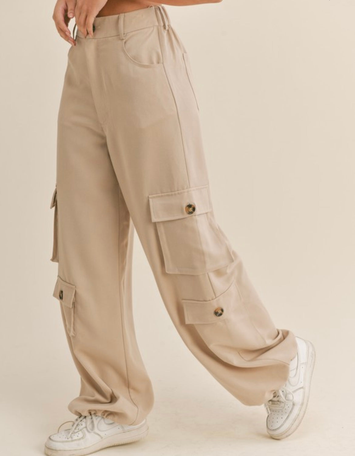 Cargo adjustable pants – Evelyn's Grace