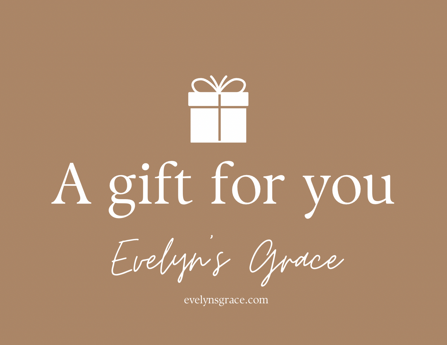 Evelyn's Grace Gift Card